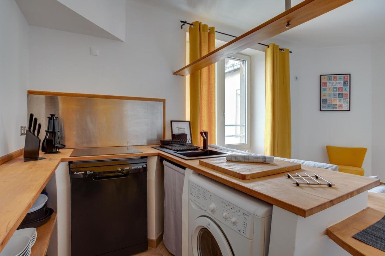 Apartmán Au Coeur De Nantes Design Et Cosy Exteriér fotografie