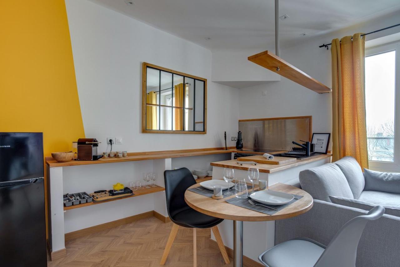 Apartmán Au Coeur De Nantes Design Et Cosy Exteriér fotografie